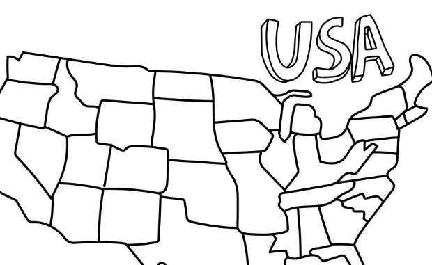 Printable:Clko9usctz0= Map of the United States