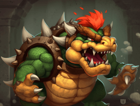 Art:Rfakqd7x7i4= Bowser